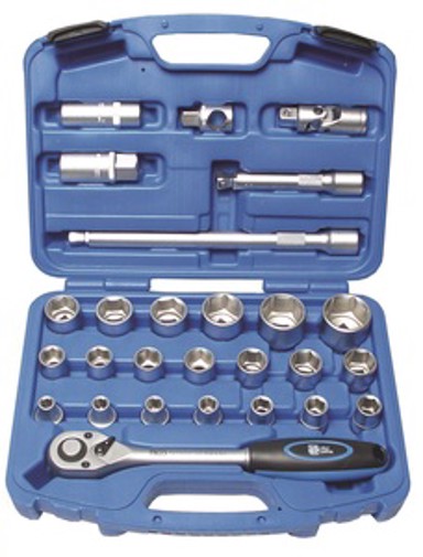 BGS Nasadni ključevi 8–32 mm, 1/2", 27-dijelni